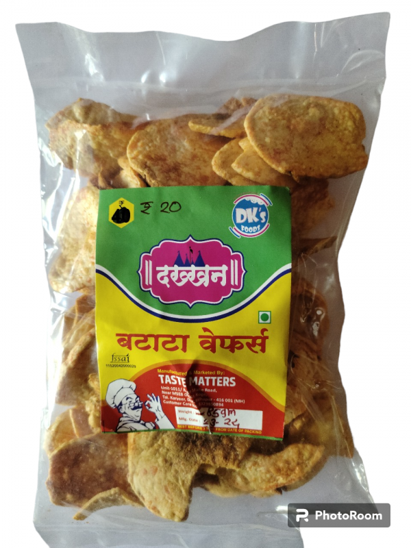 Tikhat Batata Wafers